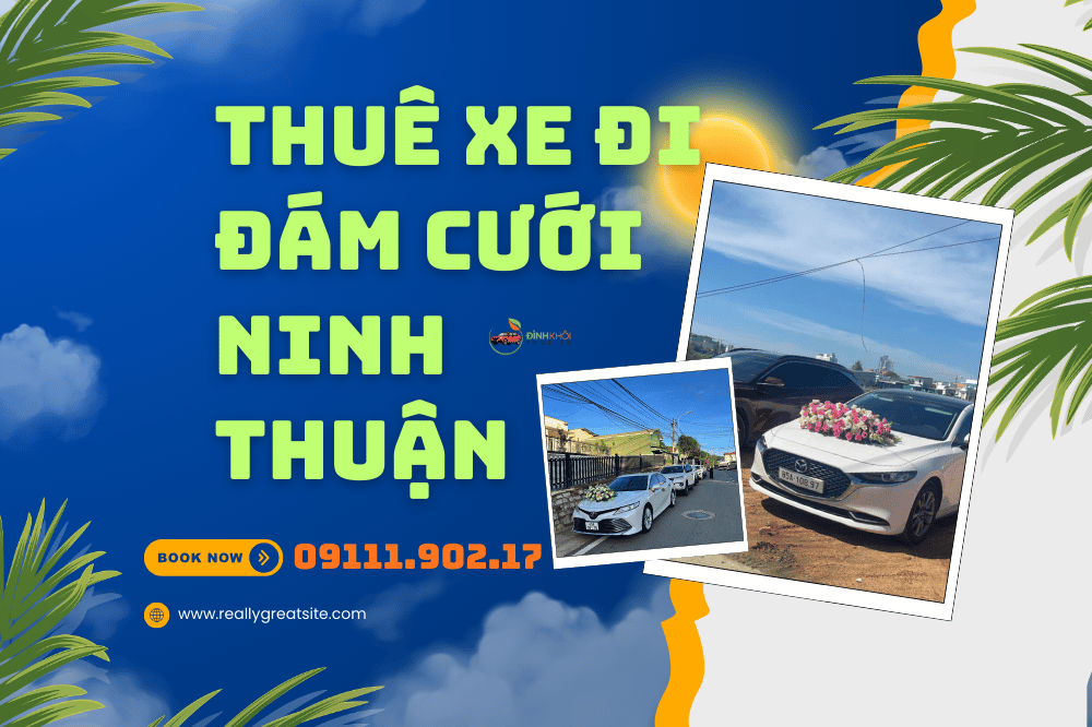 Thuê xe đi đám cưới ninh thuận
