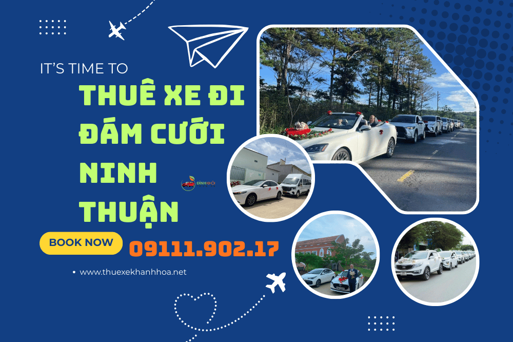 Thuê xe đi đám cưới ninh thuận