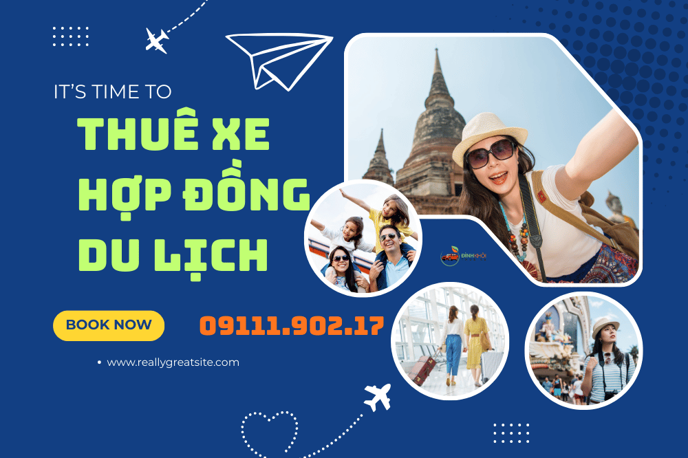 Thuê xe hợp đồng du lịch