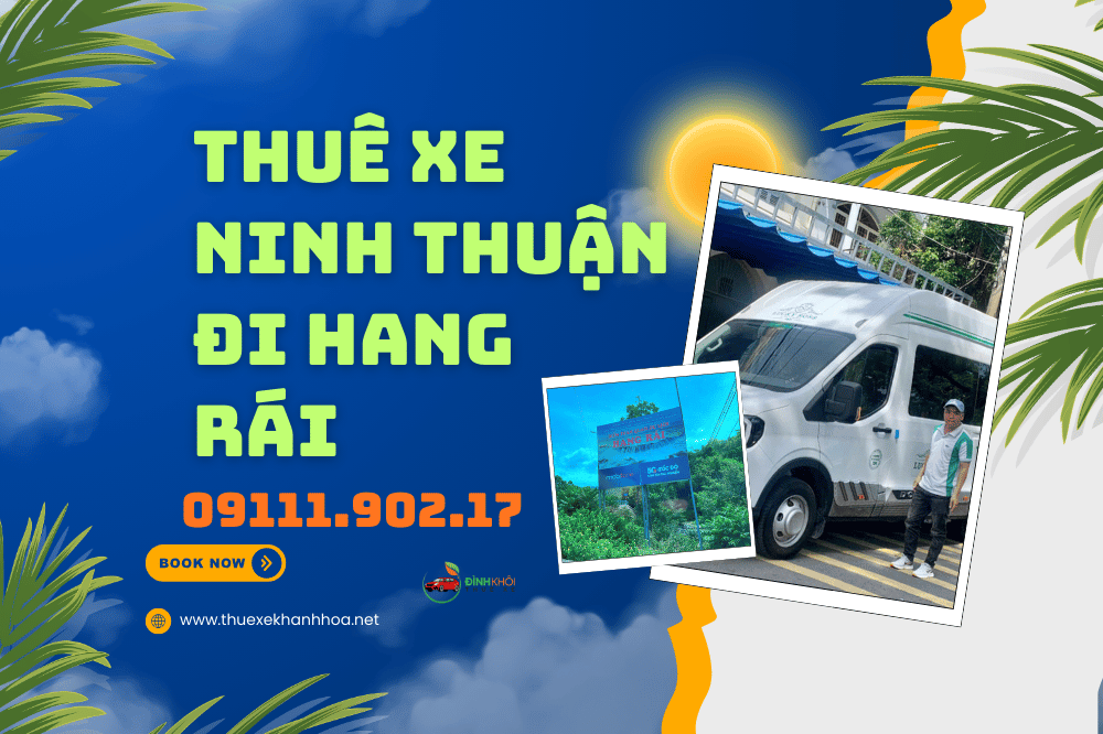 Thuê xe ninh thuận đi hang rái