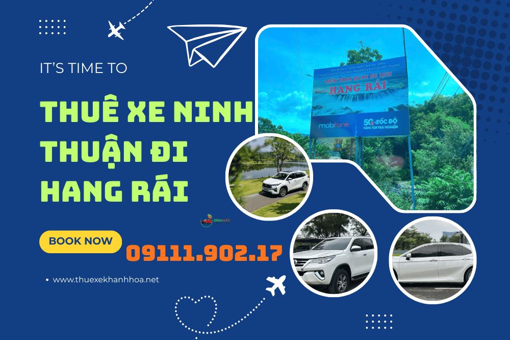 Thuê xe ninh thuận đi hang rái