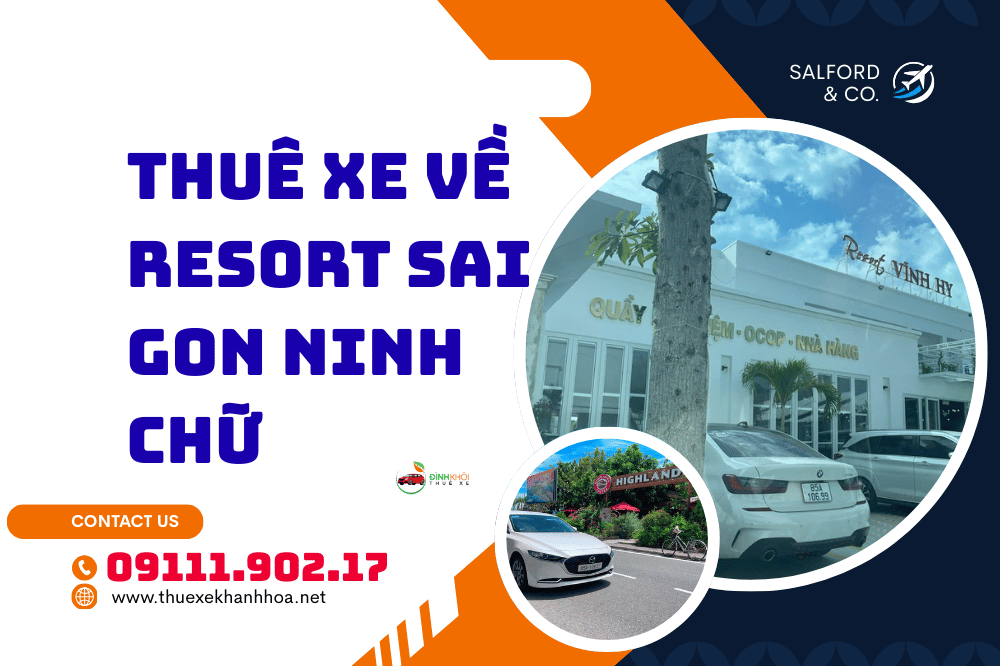Thuê xe về resort sai gon ninh chữ