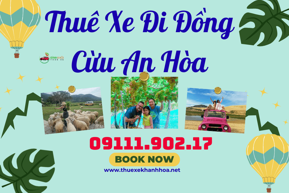 Thuê Xe Đi Đồng Cừu An Hòa
