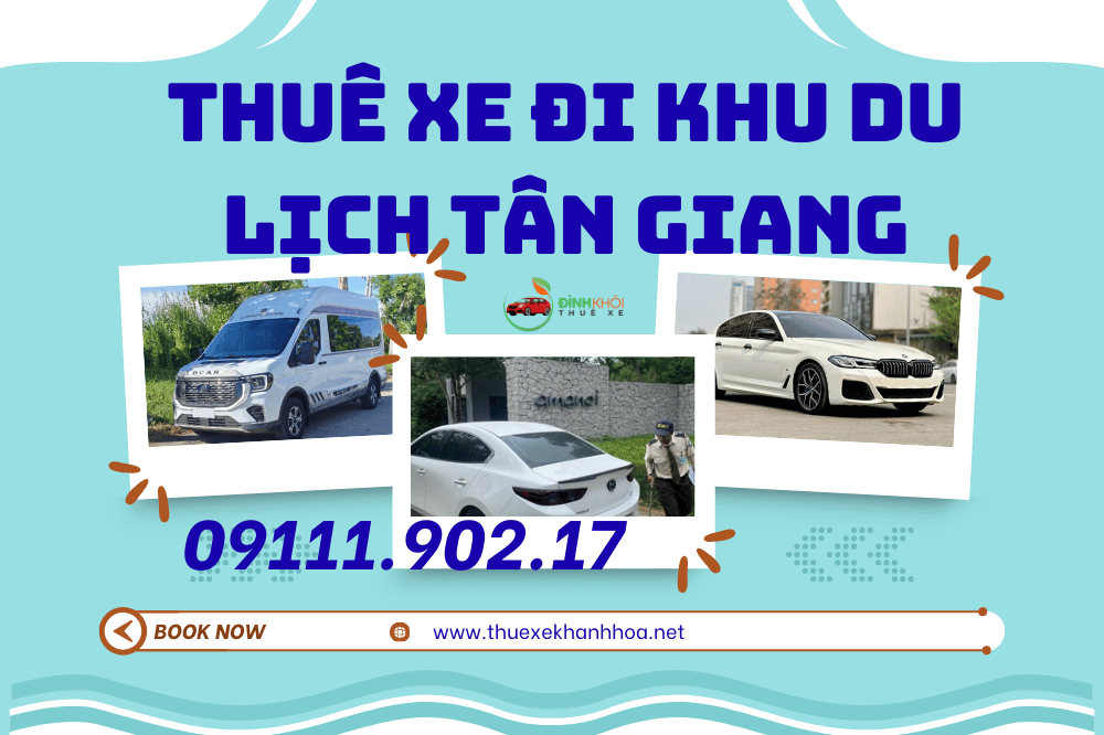 Thuê Xe Đi Khu Du Lịch Tân Giang