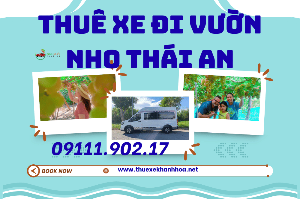 Thuê Xe Đi Vườn Nho Thái An