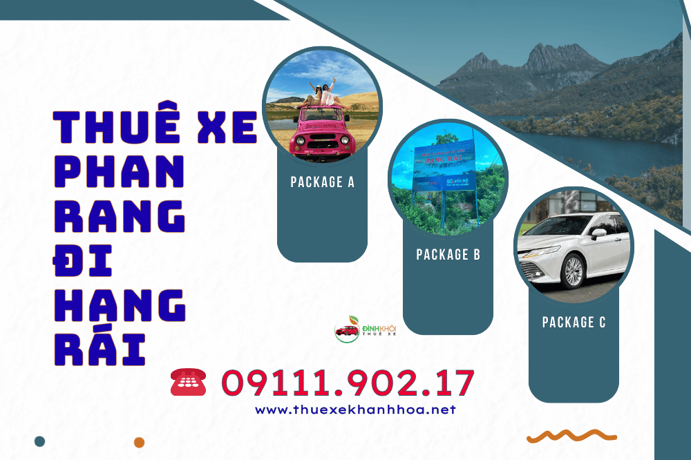 Thuê Xe Phan Rang Đi Hang Rái