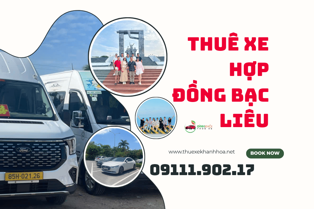 Thuê xe hợp đồng Bạc Liêu