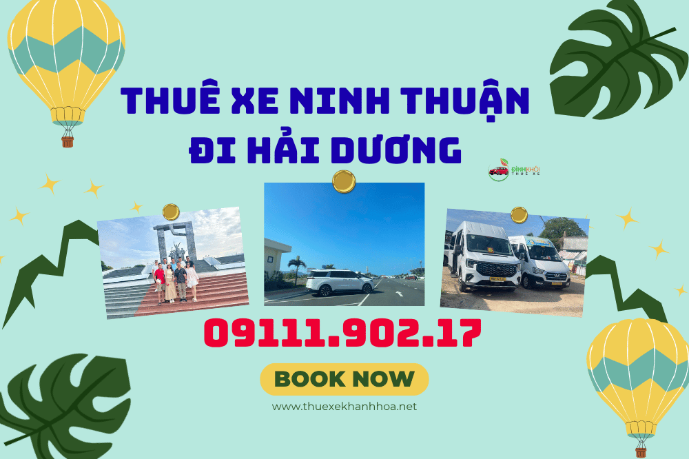 Thuê xe Ninh Thuận đi Hải Dương