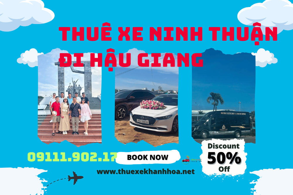 Thuê xe Ninh Thuận đi Hậu Giang