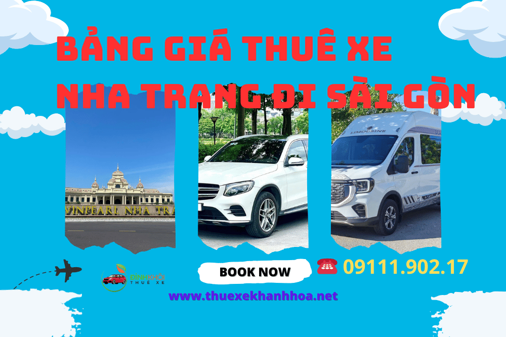 Bảng Giá Thuê Xe Nha Trang Đi Sài Gòn