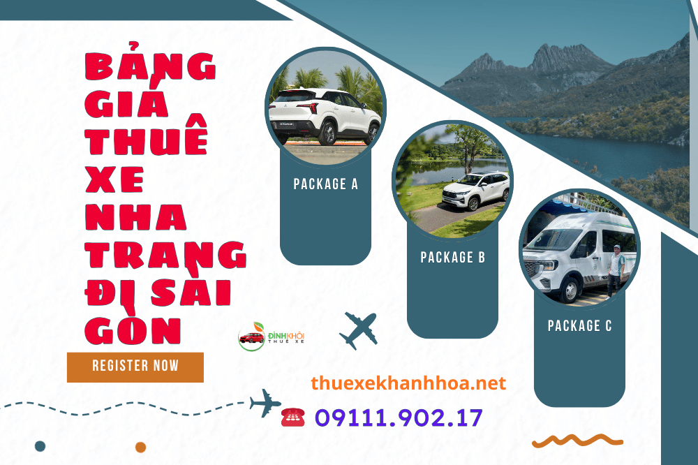 Bảng Giá Thuê Xe Nha Trang Đi Sài Gòn