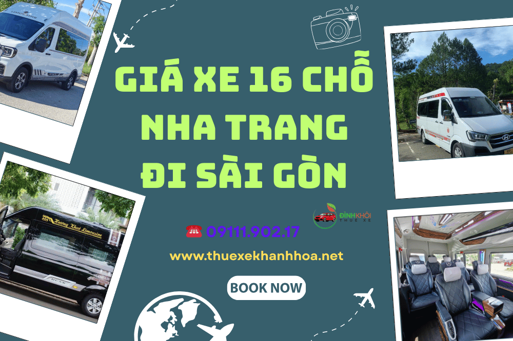 Giá Xe 16 Chỗ Nha Trang Đi Sài Gòn