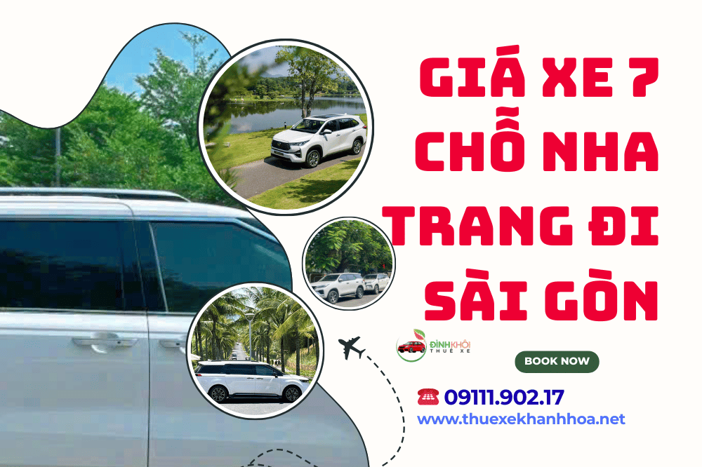 Giá Xe 7 Chỗ Nha Trang Đi Sài Gòn