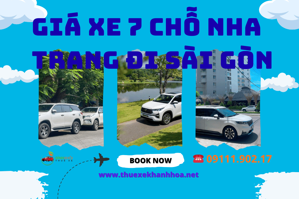 Giá Xe 7 Chỗ Nha Trang Đi Sài Gòn
