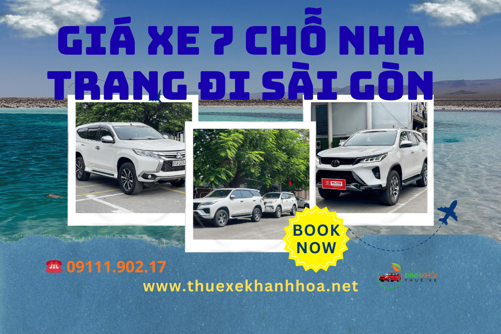 Giá Xe 7 Chỗ Nha Trang Đi Sài Gòn