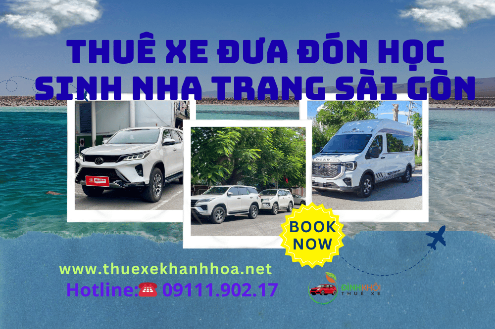 Thuê Xe Đưa Đón Học Sinh Nha Trang Sài Gòn