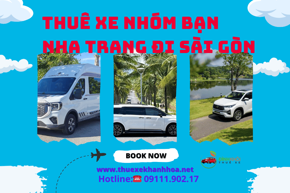 Thuê Xe Nhóm Bạn Nha Trang Đi Sài Gòn