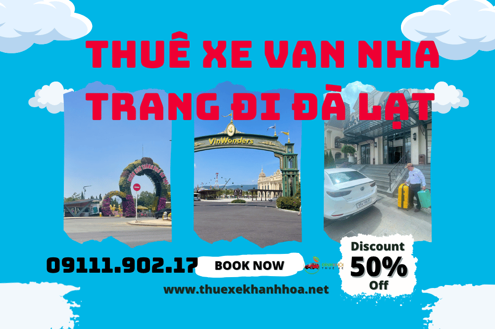 Thuê xe van Nha Trang đi Đà Lạt