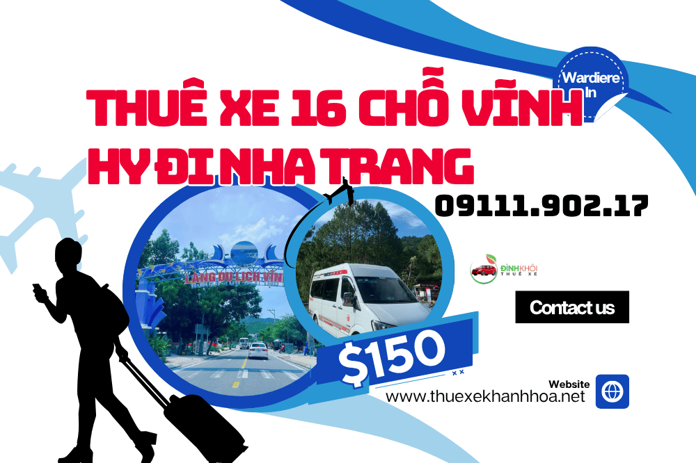 Thuê Xe 16 Chỗ Vĩnh Hy Đi Nha Trang