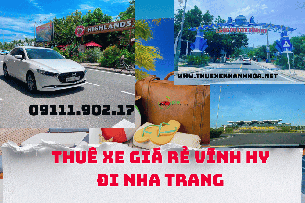 Thuê Xe Giá Rẻ Vĩnh Hy Đi Nha Trang