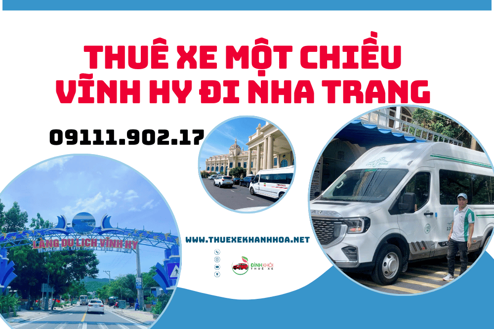 Thuê Xe Một Chiều Vĩnh Hy Đi Nha Trang