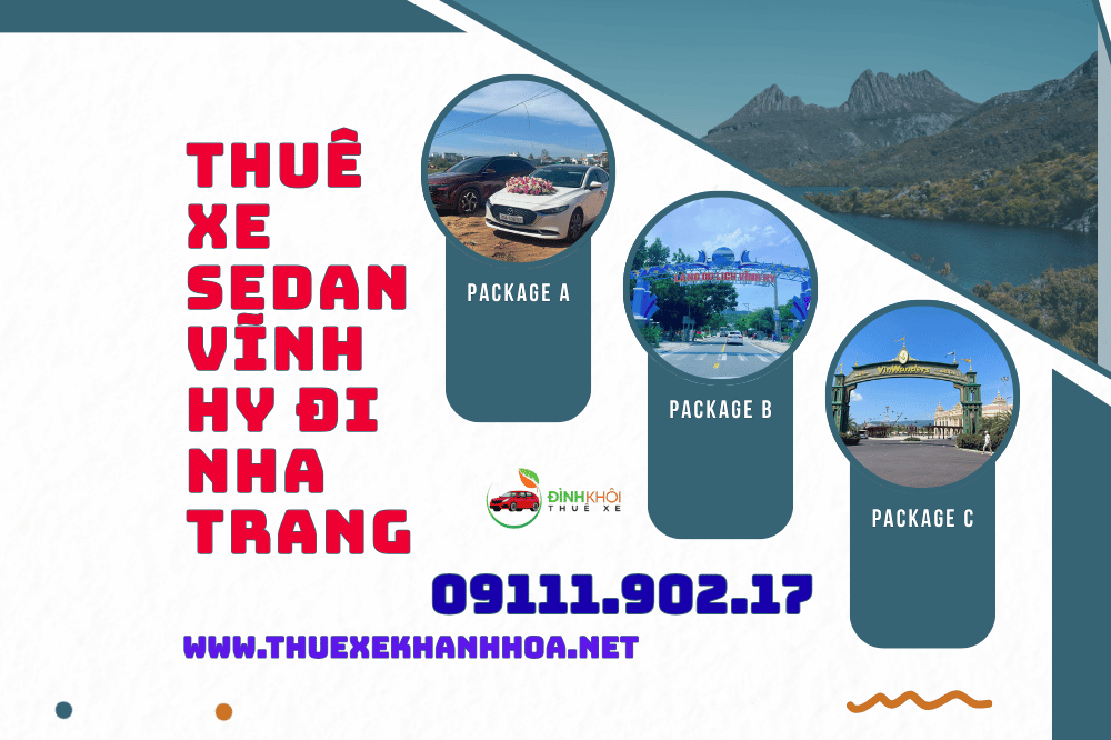 Thuê Xe Sedan Vĩnh Hy Đi Nha Trang