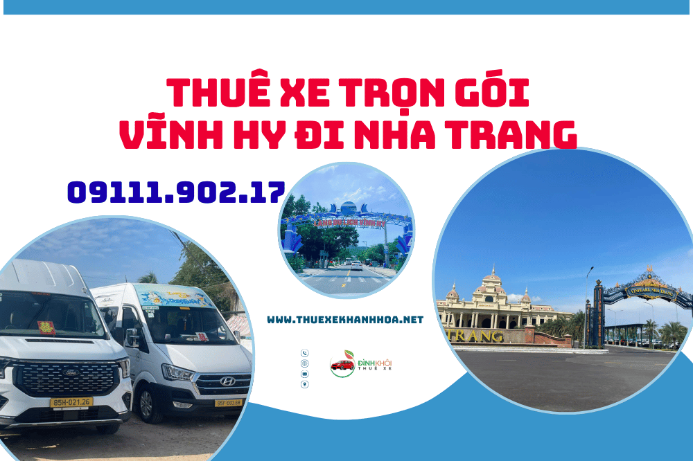 Thuê Xe Trọn Gói Vĩnh Hy Đi Nha Trang